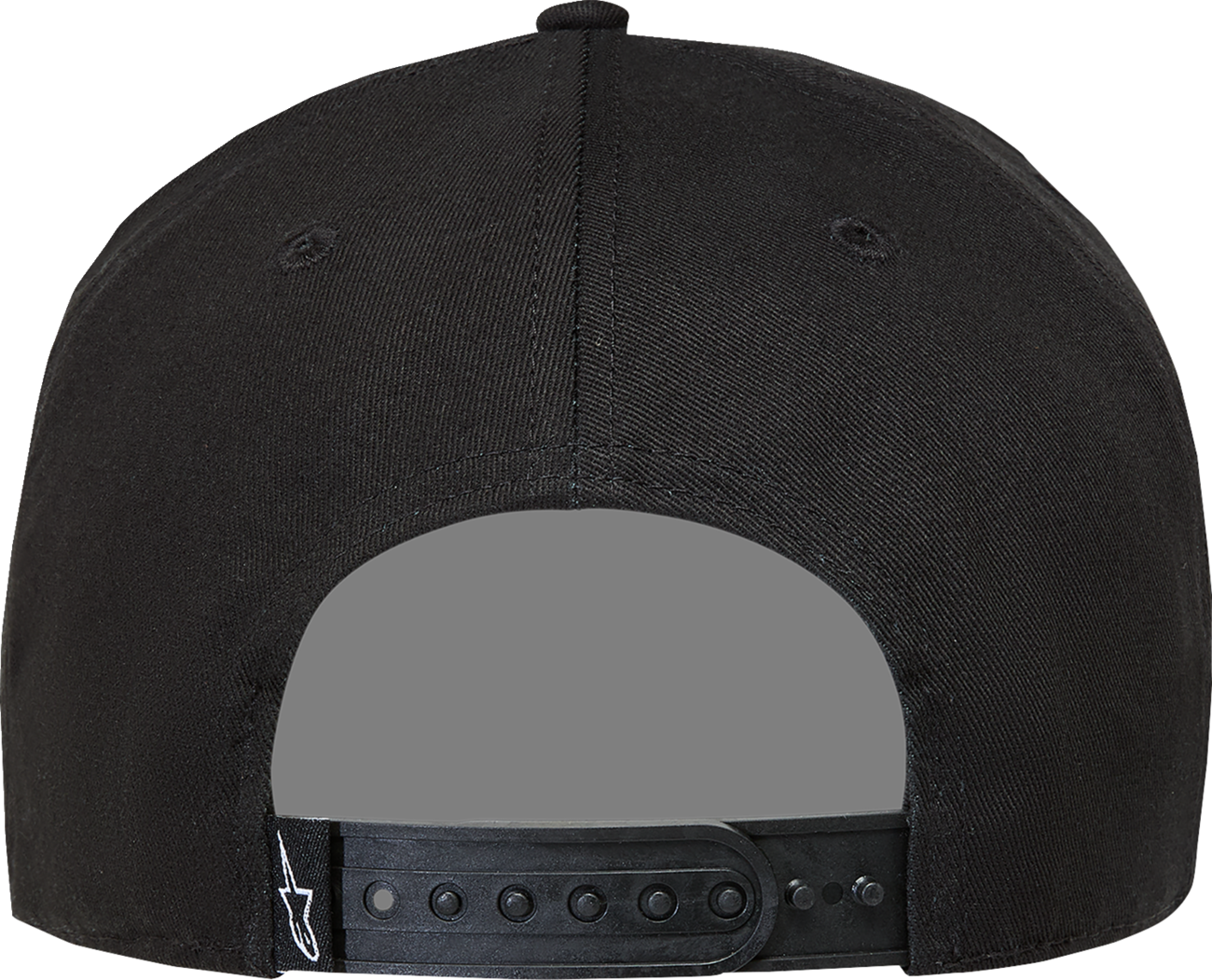 ALPINESTARS Label Snapback Hat - Black - One Size 1236-81438-10-OS