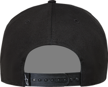 ALPINESTARS Label Snapback Hat - Black - One Size 1236-81438-10-OS