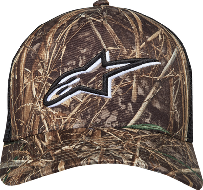 ALPINESTARS Thicket Realtree Trucker Hat - Camo/Black - One Size 1236-81432-6240