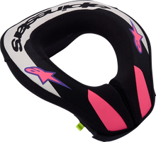 ALPINESTARS Youth Sequence Neck Roll - Black/Light Gray/Purple - S/M 6741018-1568-S/M
