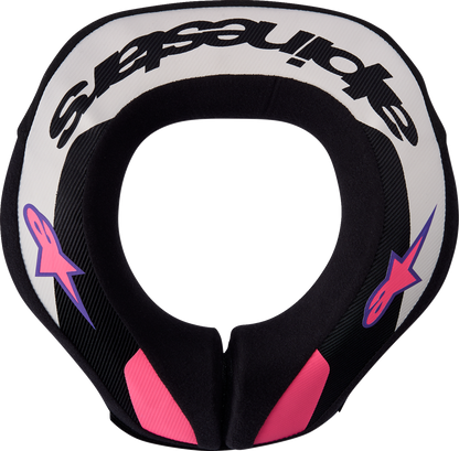 ALPINESTARS Youth Sequence Neck Roll - Black/Light Gray/Purple - S/M 6741018-1568-S/M