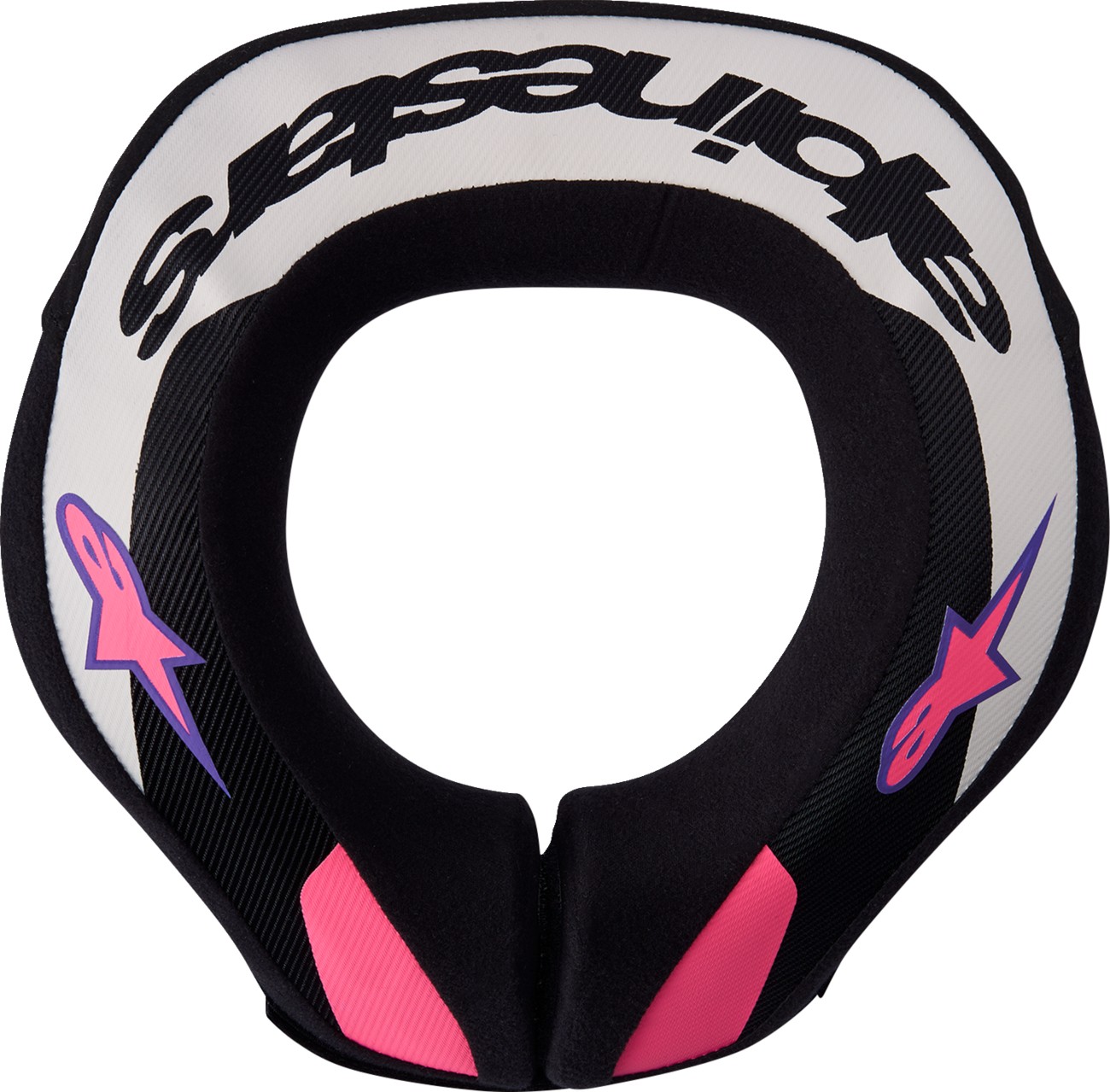 ALPINESTARS Youth Sequence Neck Roll - Black/Light Gray/Purple - S/M 6741018-1568-S/M