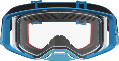 ALPINESTARS GOGGLES Supertech Goggle - Dura Air Fluid - Blue Fade - Clear Lens 5100127-7364