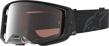 ALPINESTARS GOGGLES Supertech Goggle - Cloak - Black - Silver Mirror Lens 5100427-1456