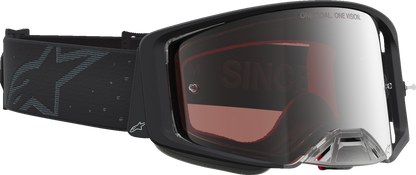 ALPINESTARS GOGGLES Supertech Goggle - Cloak - Black - Silver Mirror Lens 5100427-1456