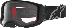 ALPINESTARS GOGGLES Supertech Goggle - Vesta - Matte Black/Silver - Clear Lens 5100827-1745