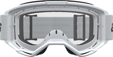 ALPINESTARS GOGGLES Vision 3 Goggle - Wordmark - White/Black - Clear Lens 5103325-2097