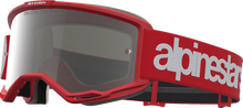 ALPINESTARS GOGGLES Vision 5 Goggle - Hone - Red/White - Silver Mirror Lens 5101827-3237