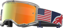ALPINESTARS GOGGLES Vision 5 Goggle - Fiftyfold - Limited - Blue/Red/White - Red Mirror Lens 5102027-7363