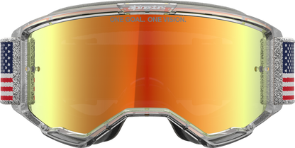 ALPINESTARS GOGGLES Vision 5 Goggle - Fiftyfold - Limited - Blue/Red/White - Red Mirror Lens 5102027-7363