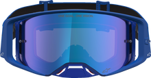 ALPINESTARS GOGGLES Supertech Goggle - Vesta - Blithe BL/White - Blue Mirror Lens 5100727-7353