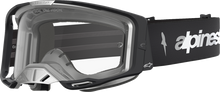 ALPINESTARS GOGGLES Vision 8 Goggle - Amber - Black/Silver - Clear Lens 5101527-1742