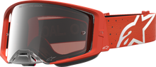 ALPINESTARS GOGGLES Supertech Goggle - Vesta - Orange/Silver - Silver Mirror Lens 5100727-4013