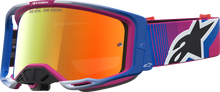 ALPINESTARS GOGGLES Vision 8 Goggle - Maven - Fire Red/Black - Red Mirror Lens 5101627-3235