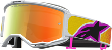 ALPINESTARS GOGGLES Vision 5 Goggle - Drag - Orange/Red - Red Mirror Lens 5101727-4009