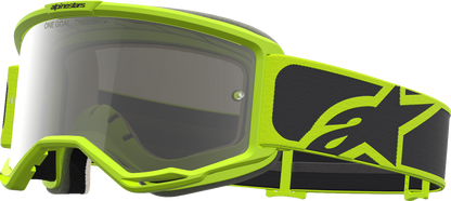 ALPINESTARS GOGGLES Vision 5 Goggle - Rora - Yellow Fluo/Black - Silver Mirror Lens 5101927-1744