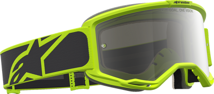 ALPINESTARS GOGGLES Vision 5 Goggle - Rora - Yellow Fluo/Black - Silver Mirror Lens 5101927-1744