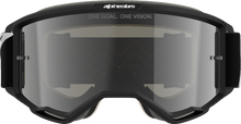 ALPINESTARS GOGGLES Vision 5 Goggle - Corp - Black/White - Silver Mirror Lens 5102127-1763