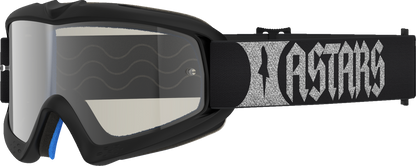 ALPINESTARS GOGGLES Youth Vision Goggle - Atrox - Black/Silver - Silver Mirror Lens 5140327-1728