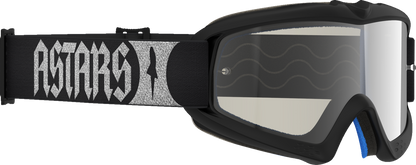 ALPINESTARS GOGGLES Youth Vision Goggle - Atrox - Black/Silver - Silver Mirror Lens 5140327-1728