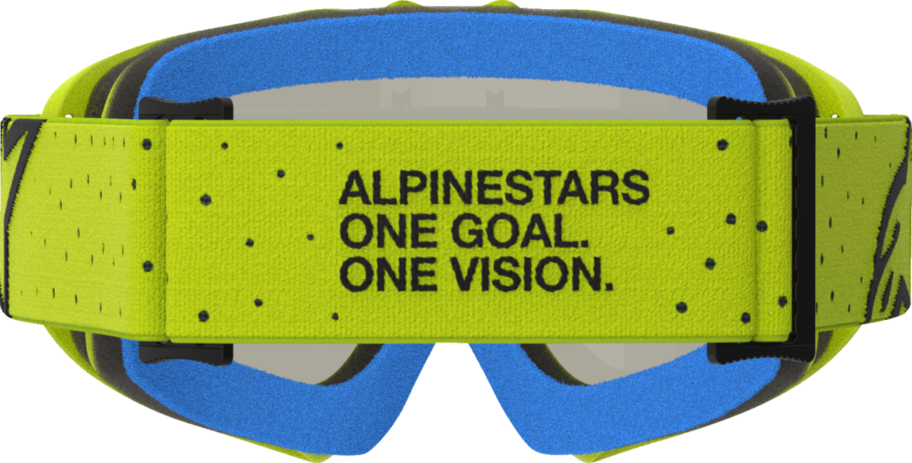 ALPINESTARS GOGGLES Youth Vision Goggle - Vesta - Yellow Fluo/Black - Red Mirror Lens 5140127-5002
