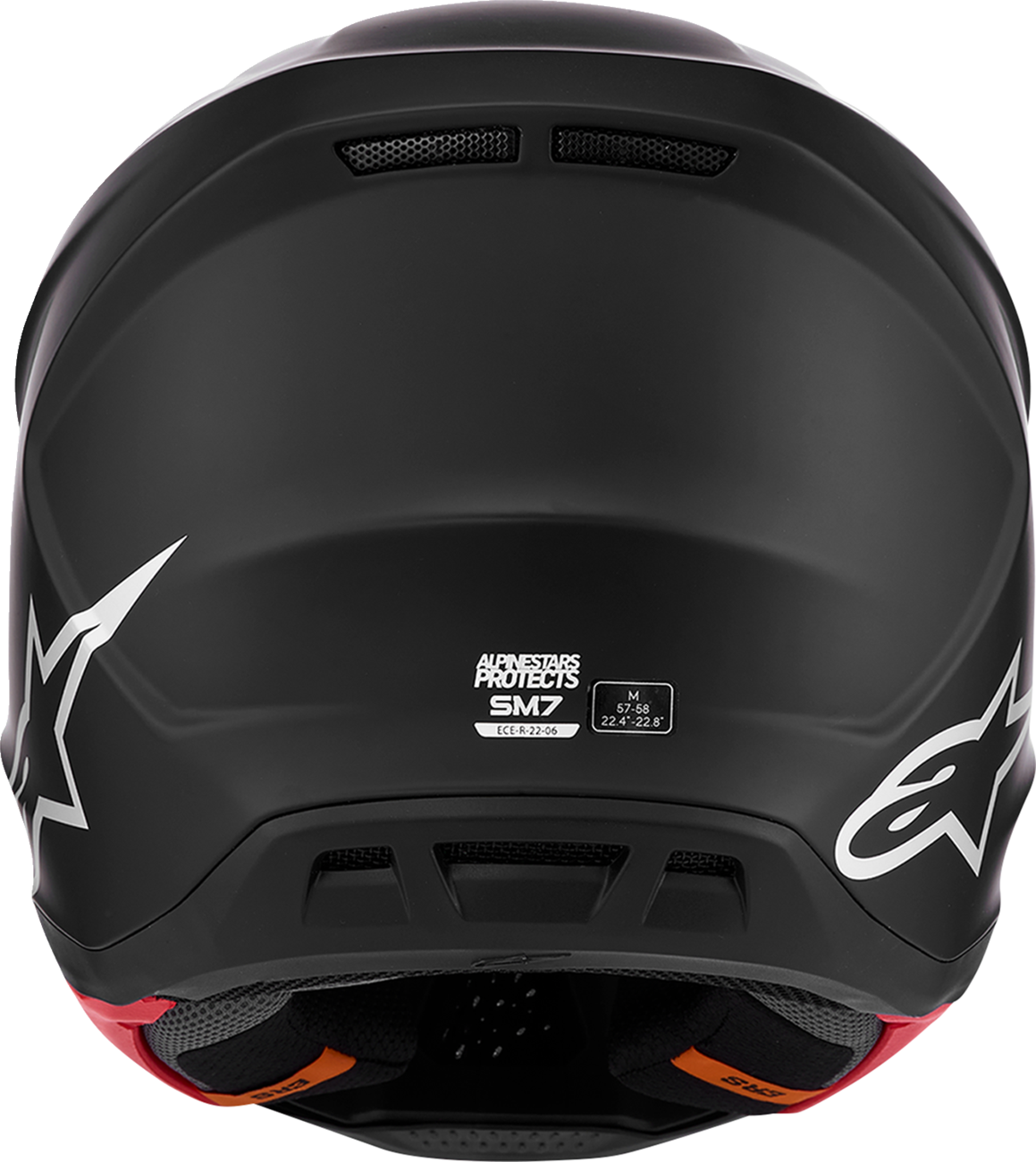 ALPINESTARS SM7 Helmet - Solid - Matte Black - Small 8301426-110-S