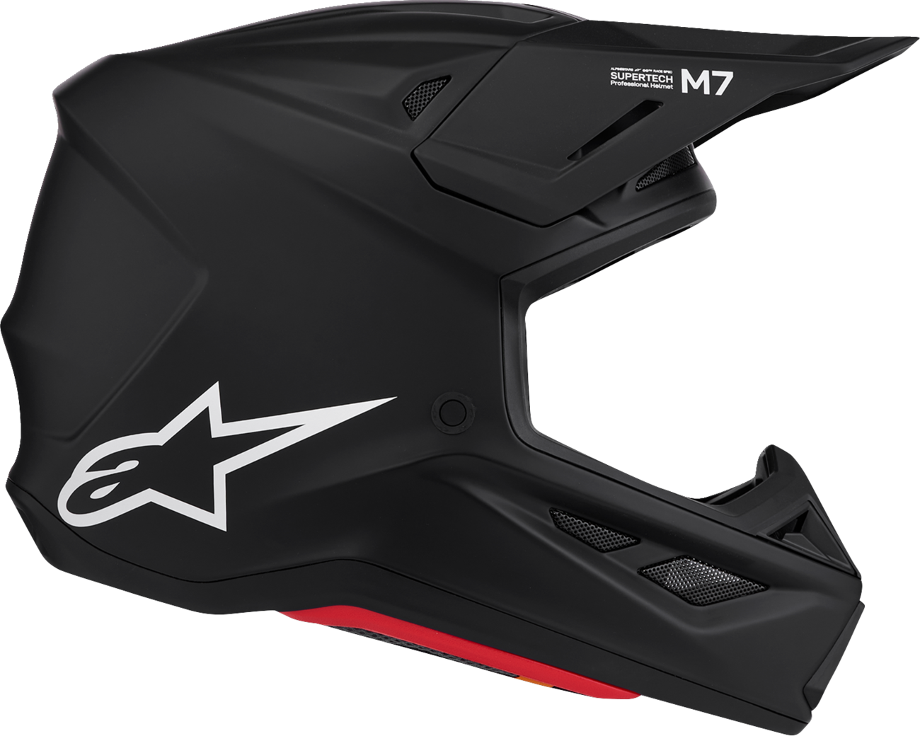 ALPINESTARS SM7 Helmet - Solid - Matte Black - 2XL 8301426-110-2X