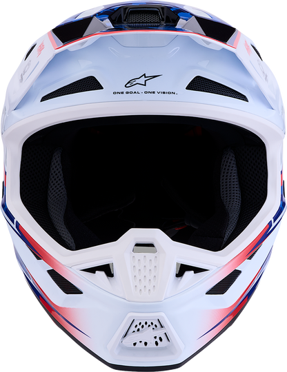 ALPINESTARS SM7 Helmet - Blaster - White/Blue/Red - Large 8301627-2217-L