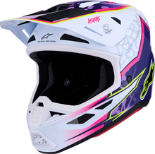 ALPINESTARS SM7 Helmet - Blaster - Purple/Pink/White - 2XL 8301627-3224-2X