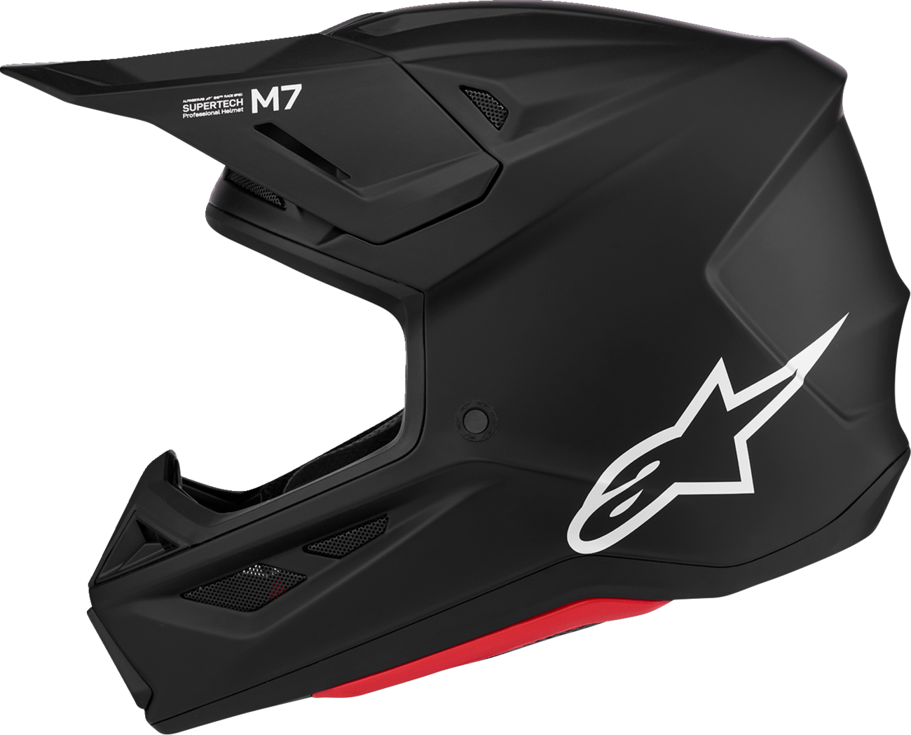 ALPINESTARS SM7 Helmet - Solid - Matte Black - 2XL 8301426-110-2X