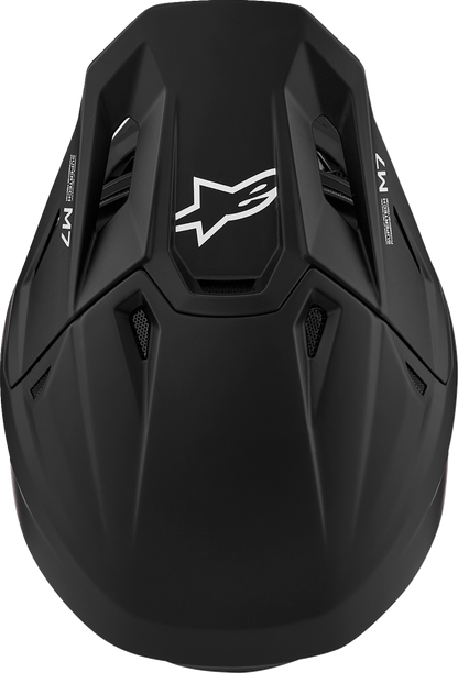 ALPINESTARS SM7 Helmet - Solid - Matte Black - 2XL 8301426-110-2X