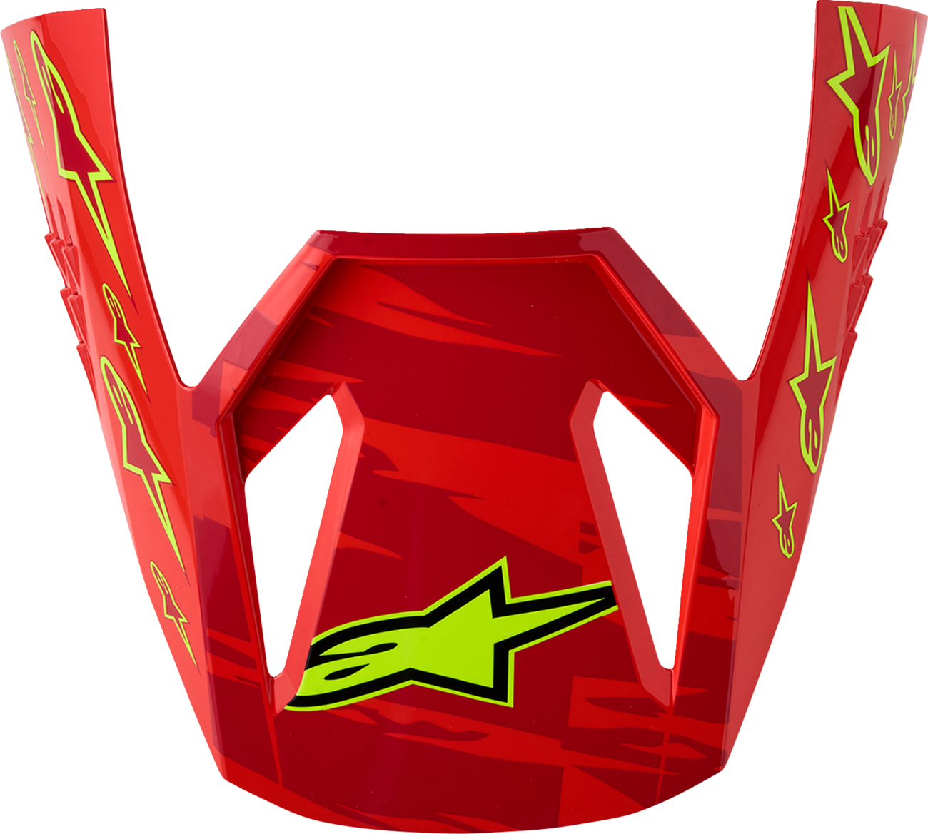 ALPINESTARS SM3 Visor - Falcon - Red Fluo/White/Blue/Yellow Fluo 8980827-3206