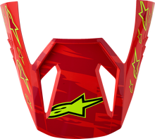 ALPINESTARS SM3 Visor - Falcon - Red Fluo/White/Blue/Yellow Fluo 8980827-3206