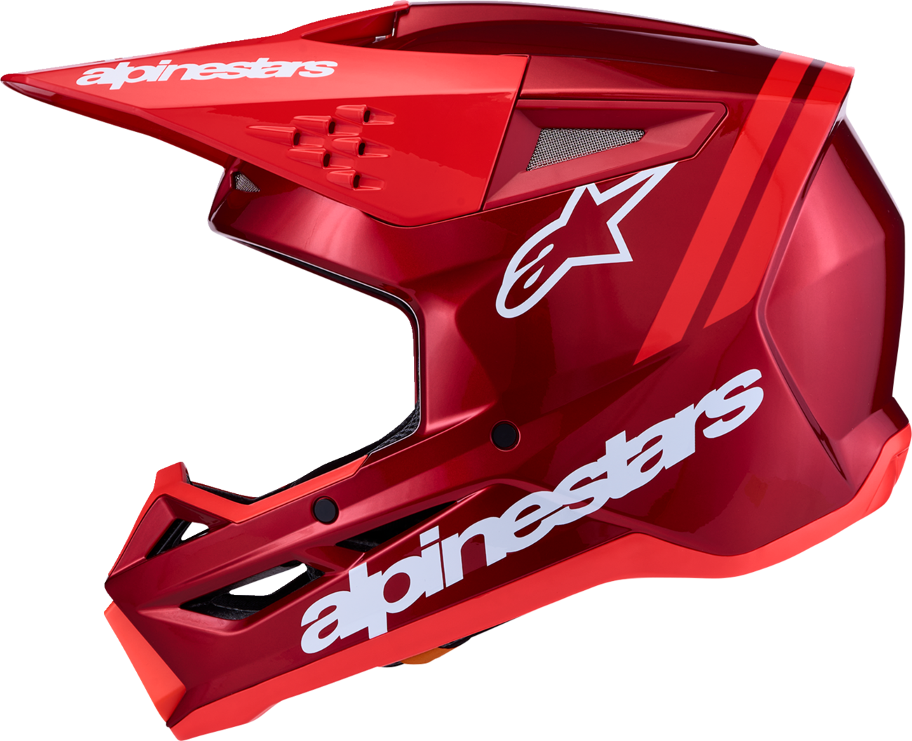 ALPINESTARS SM3 Helmet - Radium - Red/Red Fluo/White - XS 8300826-3216-XS