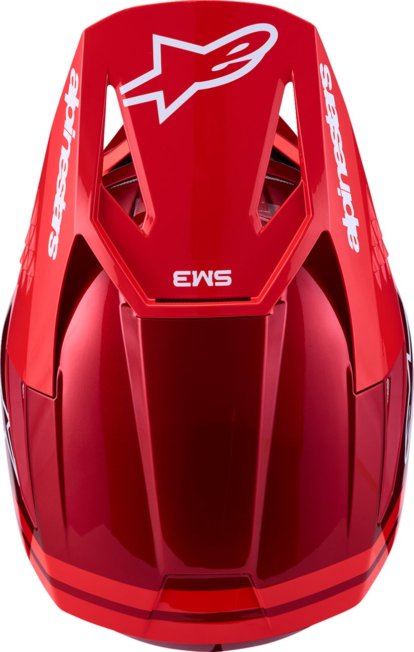 ALPINESTARS SM3 Helmet - Radium - Red/Red Fluo/White - XS 8300826-3216-XS