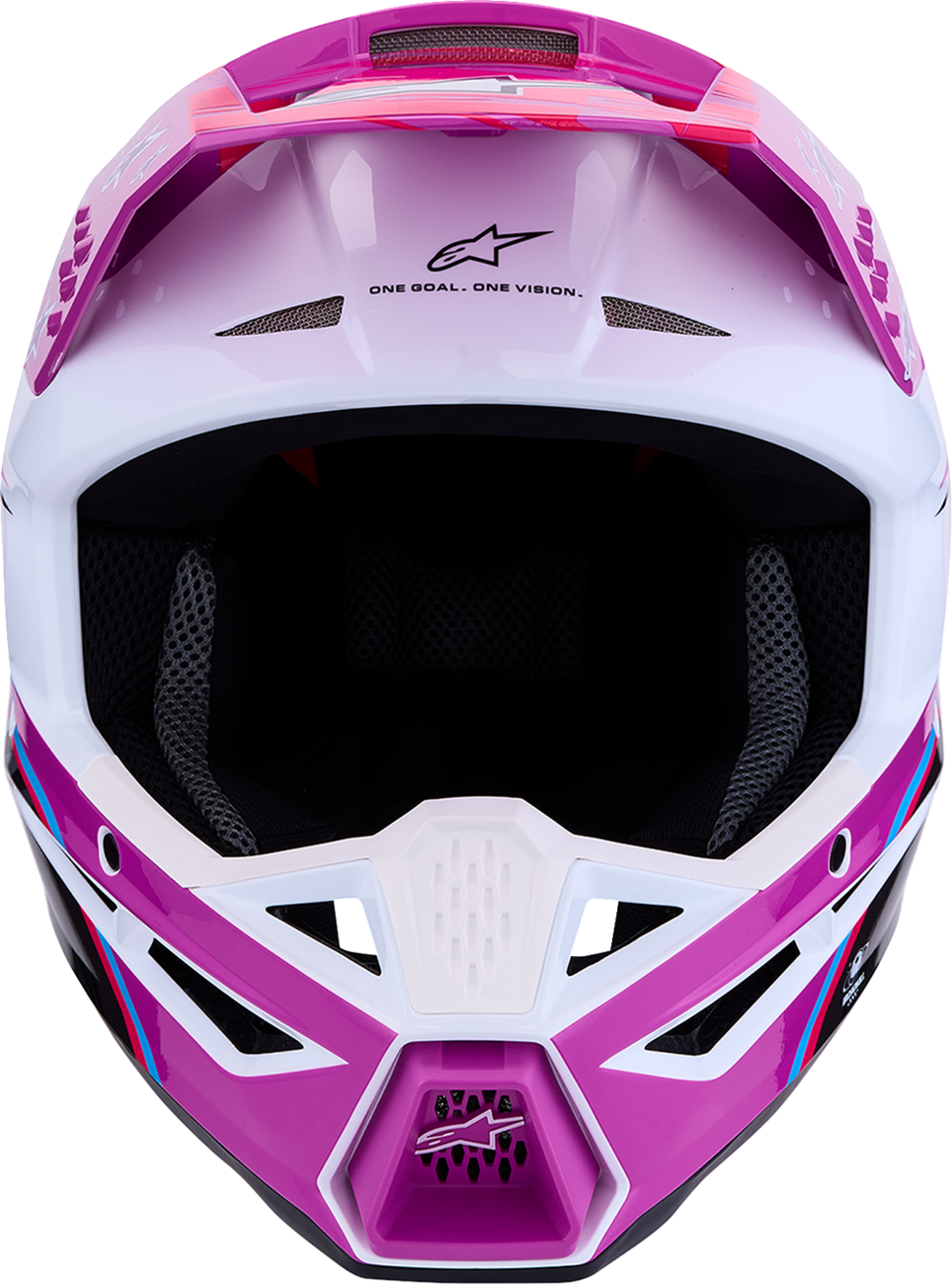 ALPINESTARS SM3 Helmet - Falcon - Purple/White/Black/Pink Fluo - Small 8300927-3222-S