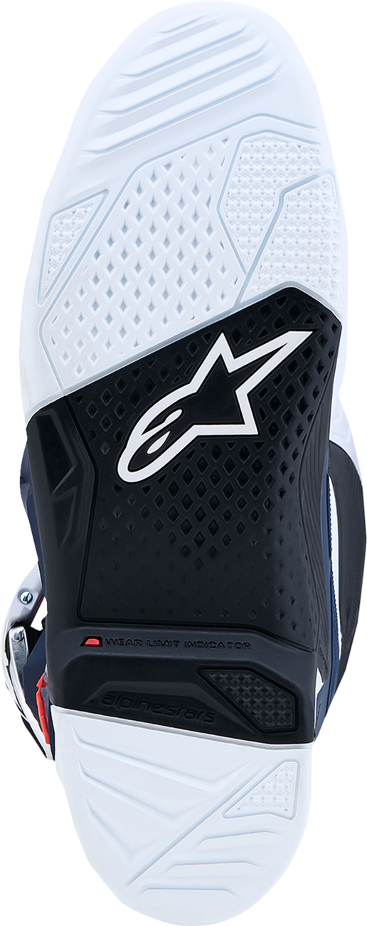 ALPINESTARS Tech 7 Boots - Purple/Blue/Fluorescent Red/White - US 7 / EU 40.5 2012025-3192-7