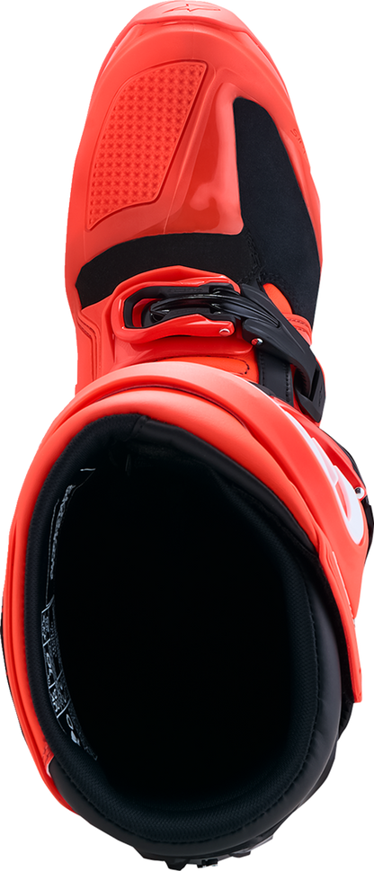 ALPINESTARS Tech 7 Enduro Boots - Black/Fluorescent Red - US 14 / EU 49.5 2010426-314-14