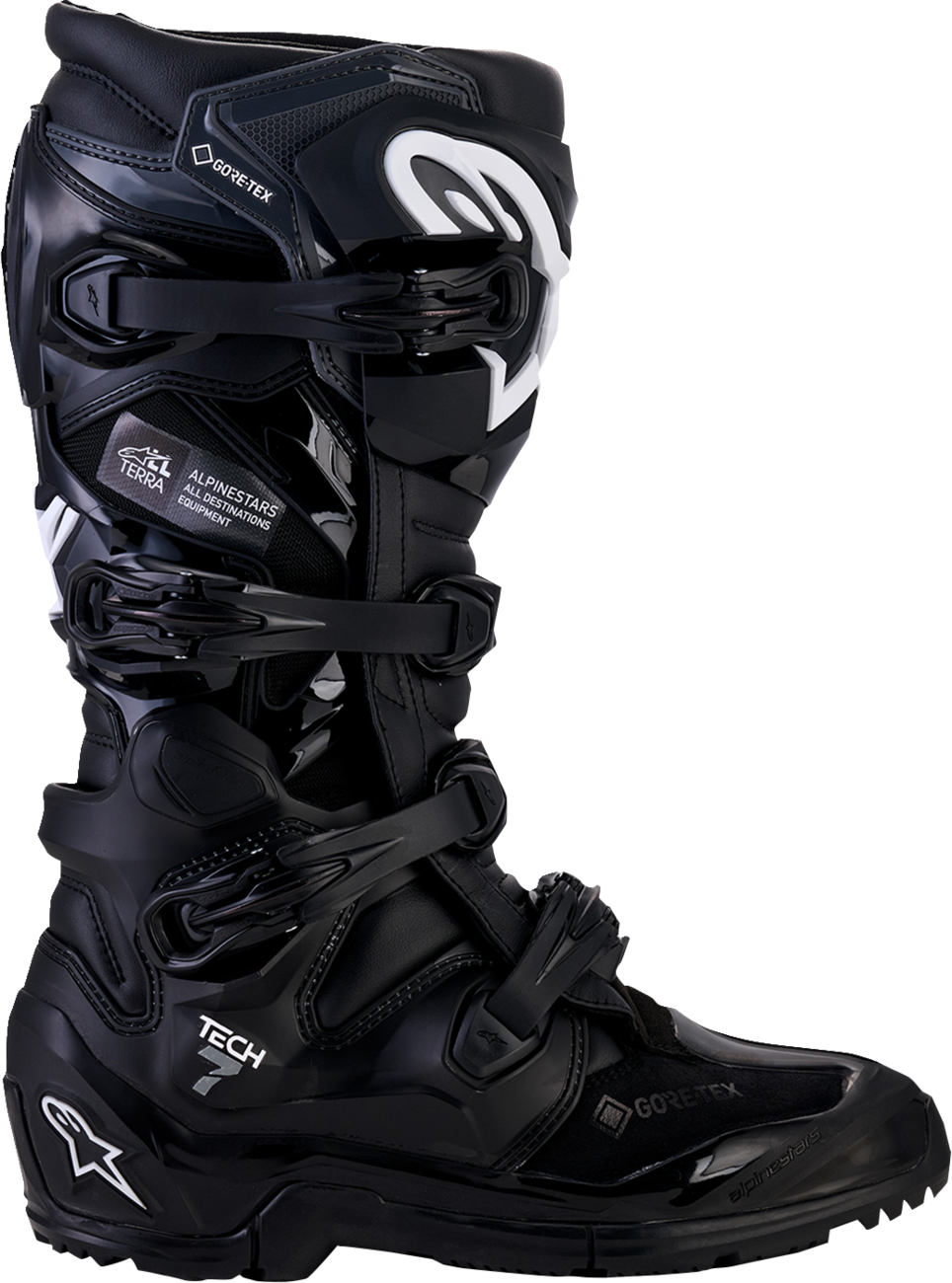 ALPINESTARS Tech 7 Enduro Gore-Tex® Boots - Black/Dark Gray - US 8 / EU 42 2030127-111-8
