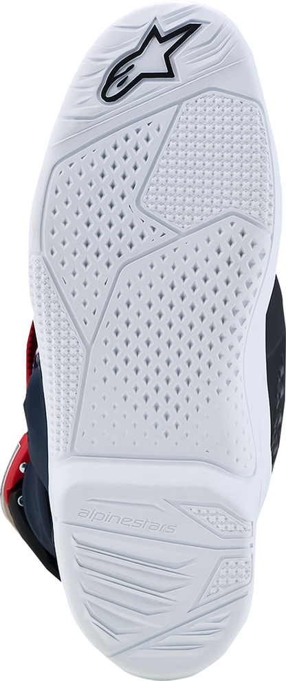 ALPINESTARS Youth Tech 7S Boots - Dark Blue/White/Black/Purple - US 6 / EU 39 2015017-7341-6