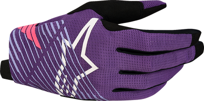 ALPINESTARS Radar Pro Gloves - Deep Purple/Black - XL 3560325-3223-XL