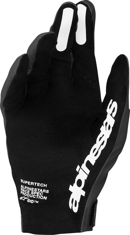 ALPINESTARS Supertech MX Gloves - Black/White - 4XL 3560627-12-4XL