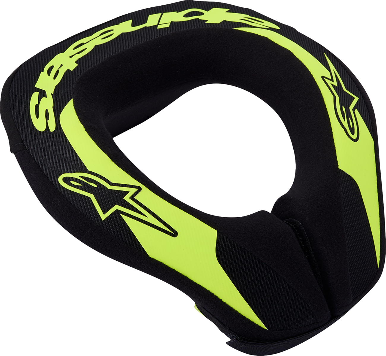 ALPINESTARS Youth Sequence Neck Roll - Yellow Fluo/Black - L/XL 6741018-551-LXL