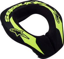 ALPINESTARS Youth Sequence Neck Roll - Yellow Fluo/Black - L/XL 6741018-551-LXL