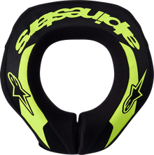 ALPINESTARS Youth Sequence Neck Roll - Yellow Fluo/Black - L/XL 6741018-551-LXL