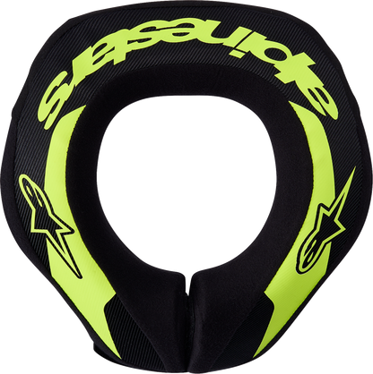 ALPINESTARS Youth Sequence Neck Roll - Yellow Fluo/Black - L/XL 6741018-551-LXL