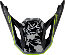 ALPINESTARS SM7 Visor - Blaster - Black/Gray/Yellow Fluo 8980127-1697