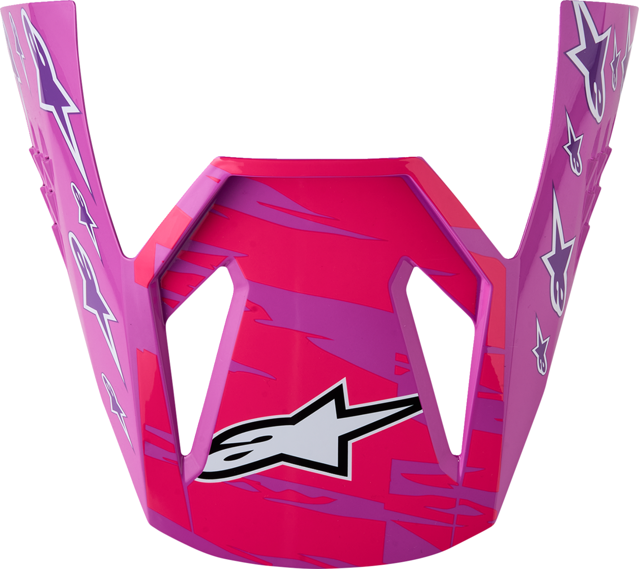 ALPINESTARS Youth SM3 Visor - Falcon - Purple/White/Pink 8980927-3222