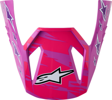 ALPINESTARS Youth SM3 Visor - Falcon - Purple/White/Pink 8980927-3222