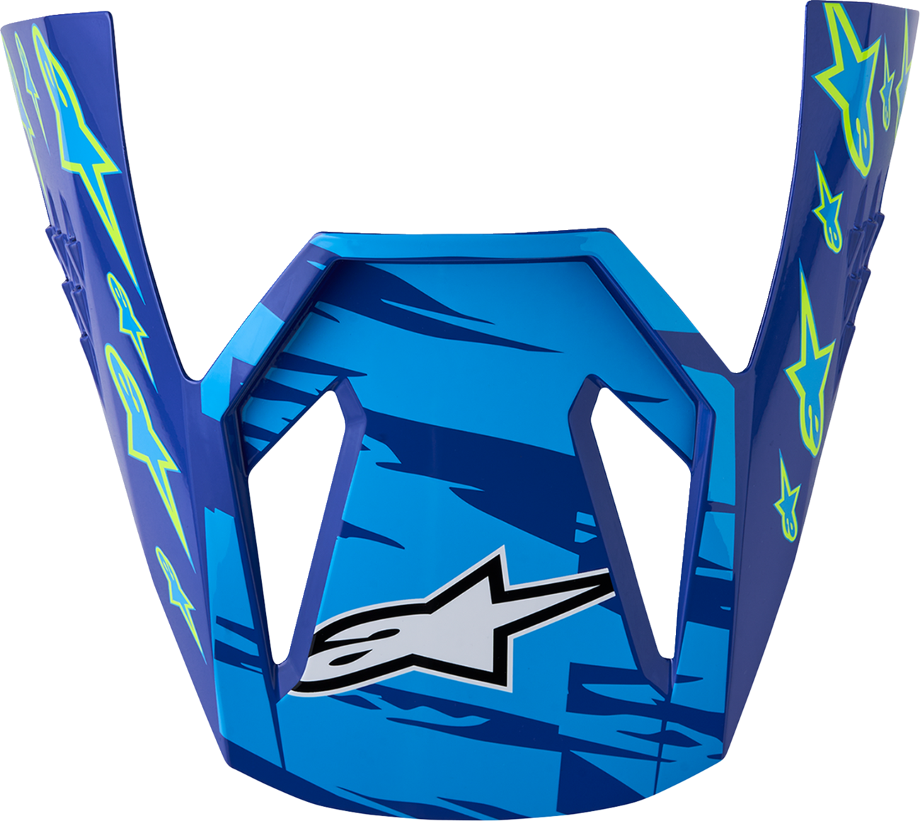 ALPINESTARS Youth SM3 Visor - Falcon - Blue/Black/Pink/Yellow 8980927-7347